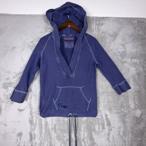 American Eagle Outfitters Blue V-Neck Sweater